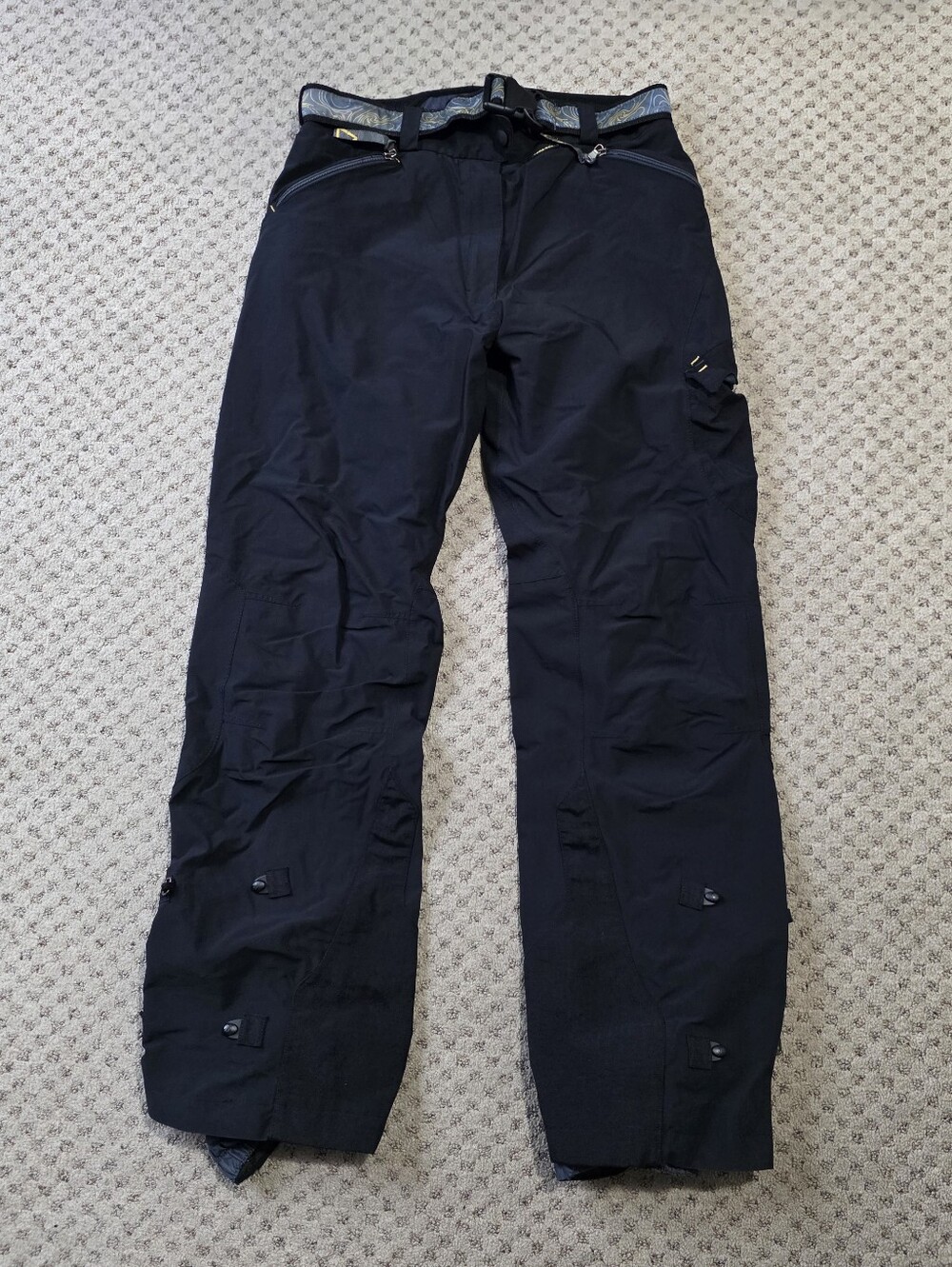 Rossignol Men's Black Goretex Outdoor Snow/Ski Pants